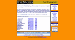 Desktop Screenshot of cutandpastescripts.com